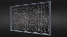 Stargate SG-1 Star map boardroom stargate, sg-1, sgc, cinema4d