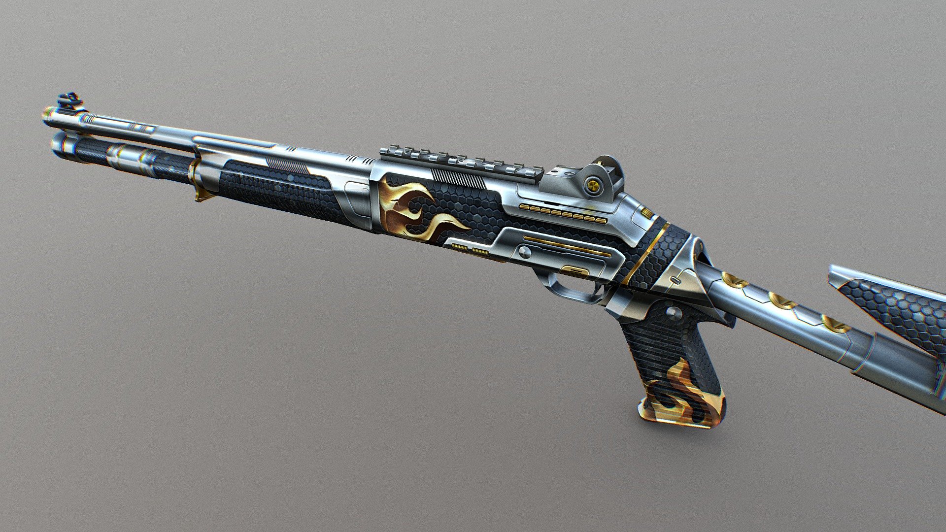 Xm1014 | Star Fantasy (rework) - 3D model by kosear 3d model