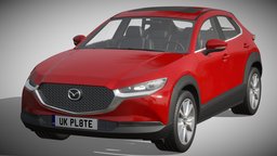 Mazda CX-30 wheel, modern, wheels, japan, suv, drive, 4x4, urban, speed, asia, compact, automotive, 30, mazda, offroad, family, cx, realistic, comfort, crossover, contemporary, 2020, headlight, allterrain, vehicle, design, car, sport, cx-30, cx30