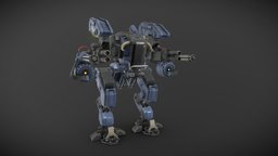 Mech Robot mech, robotic, hard-surface, mecha, robot-model, hardsurface, robot, robots, kaino