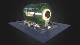 Cyc Bio Planter scene, experiment, fiction, plants, biology, lab, bio, science, tank, planter, cyc, planterbox, glass, cyclinder