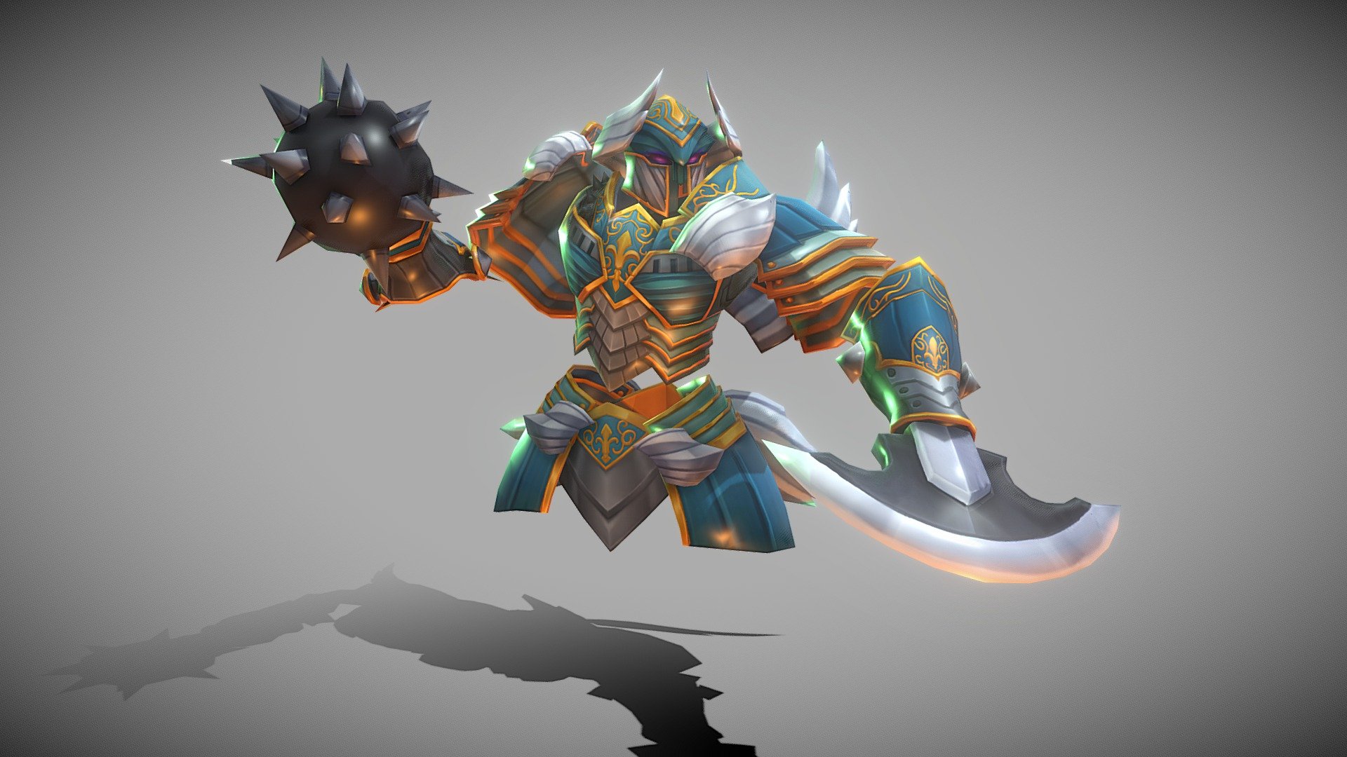 Devil Armor - 3D model by Kajol Hayer (@KajolHayer) 3d model