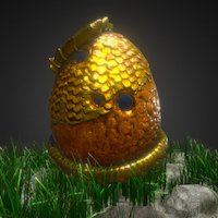 Dragon Egg object, symbol, red, baby, egg, lizard, wild, shell, snake, gem, shiny, tail, reptile, crature, art, monster, fantasy, dragon, rock, concept, magic, gold