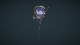 Spirit blossom Soraka staff wizard, fanart, flower, staff, spirit, lol, leagueoflegends, lotus, sorcerer, riot, blossom, soraka