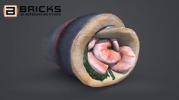 SeaBassPrawns gamereadyasset, 3dgameasset, bricks3dstudio, vietnam3dartoutsource, seabassprawns, seabassprawns3dmodel, seabassprawnsdmodel, seabassprawns3dasset, seabassprawnsgameready, gamereadyseabassprawns