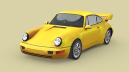 Porsche 911 3.8 Carrera RS power, porsche, 911, vehicles, carrera, tire, cars, drive, luxury, vintage, speed, sports, classic, automotive, supercar, sportscar, old, porsche-911, vehicle, lowpoly, racing, car, race, porsche911