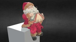 Santa Claus red, toy, santa, christmas, props, actionfigure, claus, santaclaus, natale, giovanni, character, photogrammetry, game, babbonatale, babbo
