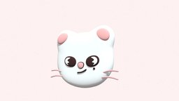 Stray Kids cushion, cute, pillow, soft, decor, kawaii, ferret, kpop, k-pop, character, straykids, skzoo, skz, hyunjin, jiniret