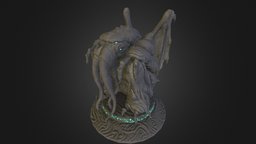Cthulhu Idol fanart, tentacles, cthulhu