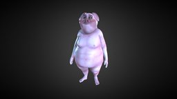 iClone Character Creator cute, pig, fun, animals, cc, development, morph, reallusion, tokomotion, cc-character, character, game, fantasy