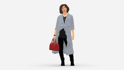 Fashion Woman 1223 style, people, fashion, beauty, clothes, miniatures, realistic, woman, character, 3dprint, model