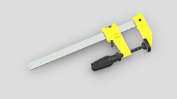 Bar Clamp saw, mechanic, hammer, set, screw, tools, generic, sets, collection, tool, chain, screwdriver, nail, measuring, clamps, snip, knife, axe, hand, piler