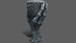 Evil Drink drink, devil, death, dead, fantastic, statue, finger, character, glass, fantasy, dark, sculpture, hand, horror, evil