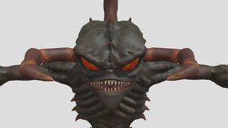 Violator demon, spawn, head, 1994, violator, animation, monster, 1994and2009