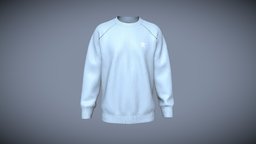 Adidas Trefoil Essentials Crewneck Sweatshirt virtual, games, gaming, fashion, beauty, vr, designer, dress, trefoil, adidas, marvelous, sweatshirt, daz3d, apparel, clo3d, marvelousdesigner, metaverse, garments, essentials, sweatshirts, clo, 3dfashion, virtual-world, clo3dfashion, crewneck, sweatshirt3d, gaming-world, meta-look, meta-fashion