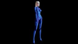 Zero Suit Samus Fan art anatomy, cute, , nintendo, metroid, samus, prime, manga, girl, female, anime