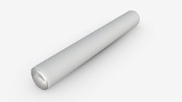 Chewing gum package cylindrical shape food, packaging, dental, paper, bubble, candy, fresh, gum, hygiene, cylindrical, breath, mint, foil, chewing, 3d, pbr