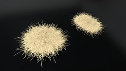 Haystacks Tiny hay, farming, haystack, straw, haybale, gameasset, gameready
