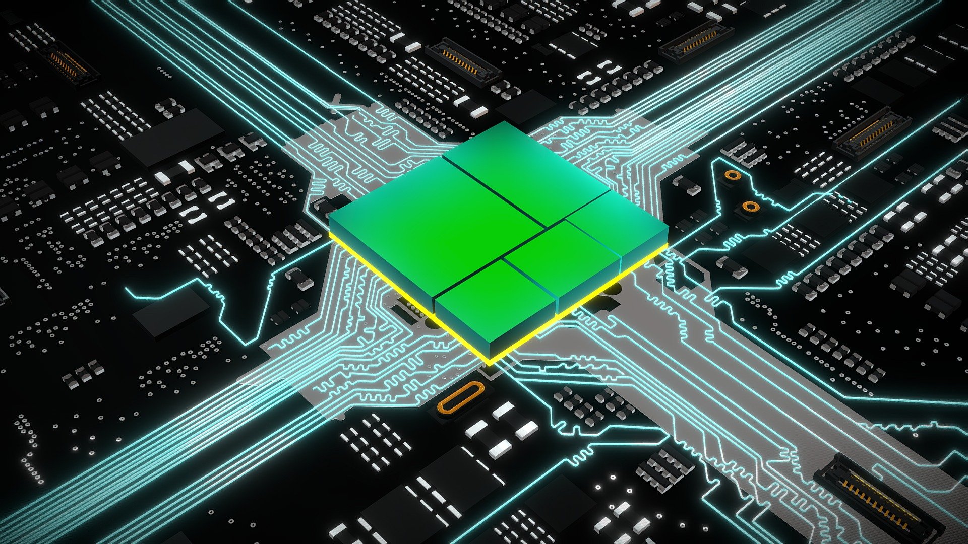 Pcb - Pcb - 3D model by MD.Jobair Hossain (@samrat33k) 3d model