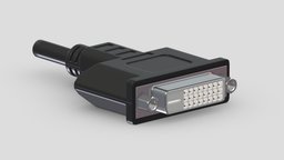 DVI-D Dual Link Female kit, computer, power, jack, set, element, pc, circuit, laptop, tablet, board, module, electronics, display, equipment, collection, audio, television, smartphone, plug, phone, port, connector, kitbash, 3d, female, technology, male
