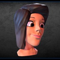 MidRez CartoonFace face, eye, manga, cartoon, female