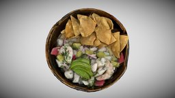 Copita Restaurant Sausalito Coconut Campechano food, sausalito, mexicanfood, photogrammetry, copitarestaurant, ceviche