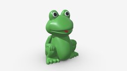 green frog toy green, toy, children, frog, child, play, hobby, game, plastic