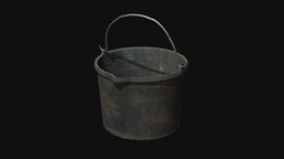 Plastic Bucket assets, garden, household, prop, gameprop, furniture, outdoor, props, game-ready, gameprops, lowpolymodel, homeware, gamereadyasset, props-game-assets, pbr, lowpoly, gameasset, plastic, gamereadyasset3d, buket