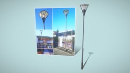 Street Light (6) (Low-Poly Basic Version) lamp, lantern, modern, led, streetlight, streetlamp, blender-3d, ilmenau, 3dhaupt, street-furniture, software-service-john-gmbh, street-light, street, light, strassenlaterne, outdoor-lighting