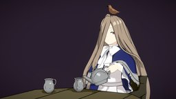 Sense and Teapot | Sousou no Frieren teapot, baked, sense, blender-3d, animegirl, npr, free-download, animemodel, anime-girl, anime-3d, animecharacter, animestyle, anime-character, non-photorealistic, character, girl, cartoon, 3d, blender, art, free, anime, non-photorealistic-rendering, nprmodel, frieren, sousounofrieren