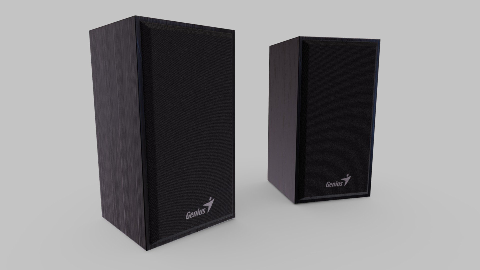 Speakers desk 3D model with PBR maps 4096x4096 such as: • BaseColor • Metallic • Roughness • Ambient Occlusion • NormalDirectX • 
Model in real scale (meters) 3d model