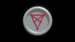 Chiliz or CHZ Crypto Coin with cartoon style coin, football, bitcoin, token, currency, crypto, worldcup, illustration, exchange, metaverse, chz, cryptocurrency, blockchain, nft, cartoon, 3d, technology, modelling, web3, chiliz