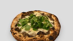 Homemade truffle pizza pizza, truffle, realityscan, branner