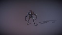 Monsters humanoid, boss, enemy, alien, game, monster, animated, polygonmaker