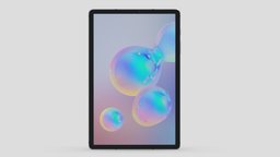 Samsung Galaxy Tab S6 office, computer, device, pc, laptop, tablet, smart, electronics, equipment, headphone, audio, mockup, smartphone, cellular, android, ios, phone, realistic, cellphone, cheap, earphones, mock-up, render, 3d, mobile, home, screen