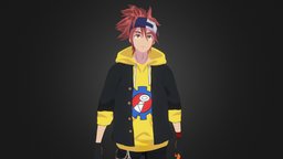 Reki Kyan Avatar avatar, yourmom, vrchat, sk8, anime-character, vroid, anime, reki, sk8theinfinity