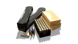 5.7x28 Ammo Pack lod, cg, unreal, cryengine, pack, store, fn, ammo, stock, props, p90, mag, substance, unity, asset, 3d, blender, pbr, low, poly, model, rendering, 57x28