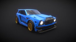 Fennec league, rocket, game-ready, fennec, rl, rocketleague, carbody, game-ready-model, game, vehicle, gameasset, car