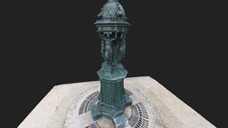 Fontaine Wallace paris, fountain, geology, portfolio, meta_geo, geo_u09wn4c6dnb, geo_u09, geo_u0, geo_u, geo_u09wn, geo_u09w, scan