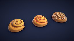 Stylized Cinnamon Roll food, roll, cartoony, breakfast, chocolate, stylised, snack, bread, sweet, bakery, pastry, choco, overwatch, dough, stilized, snacks, baker, glaze, pastries, glazed, cinnamon, pbr-texturing, cinnamonroll, fortnite, food-and-drink, bakery-store-building, low-poly, cartoon, pbr, lowpoly, stylized, download, gameready, bakery-products, bakeryshop, cinnamoroll, bakeryscene