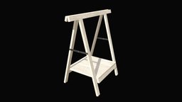 Trestle support 2 work, easel, trestle, substancepainter, substance, architecture, construction