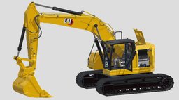 CAT Medium Excavators 335 TIER 4 STAGE V lift, bucket, truck, high, reach, standard, heavy, medium, concrete, compact, mod, caterpillar, scrap, grapple, equipment, cabin, cut, 325, machine, jaws, cutter, metall, tracked, hydraulic, crusher, 315, 335, payload, assist, pulverizer, asset, game, factory, construction, blade, excavators, multi-processor