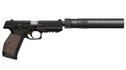 Lebedevs Semi automatic Black Pistol PL15 rifle, grip, assault, soviet, special, magazine, legendary, equipment, russian, target, arms, silencer, automatic, realistic, trigger, pistol, sniper, iron, tactical, semi-automatic, rifles, fsb, 3model, polymer, kgb, muffler, weapon, low, model, military, black, lebedev, low-polymer, rifle-weapon