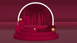PODIUM ART_NO 18 studio, jewelry, template, xmas, store, display, christmas, exhibition, holiday, noel, setup, decor, sale, showroom, podium, season, galerie, galery, mockup3d, sceen, hitech, art, design, interior