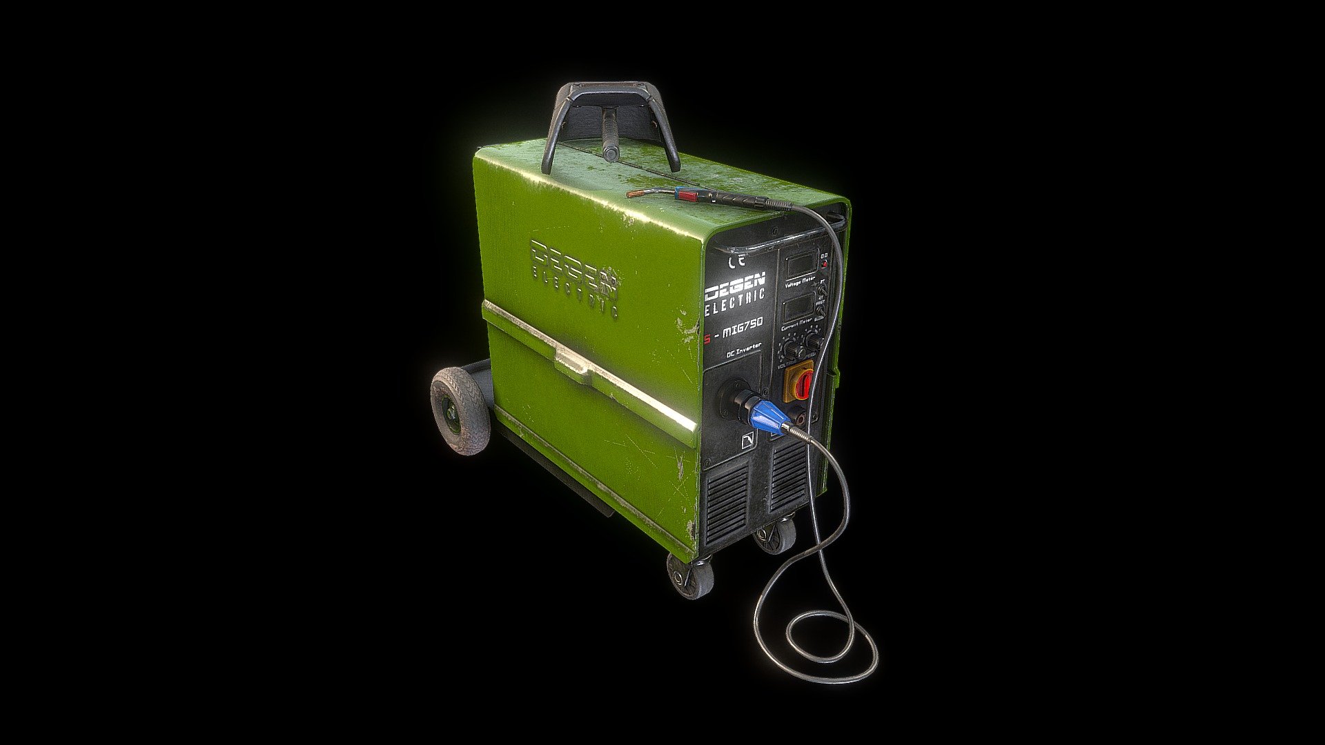 Lowpoly/Mediumpoly model of Welding Kit for Tank Mechanic Simulator-game.

http://tankmechanic.degenerals.com/ - Welding Kit - 3D model by Grzegorz Kozłowski (@grzegorzkozlowski) 3d model