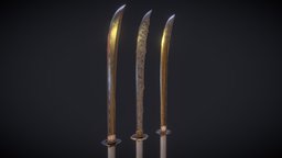 Custom Naginata Skins for the Bardiche samurai, naginata, weapon, blade, mordhau
