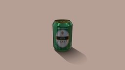 Fake Brand Beer Can drink, food, can, beer
