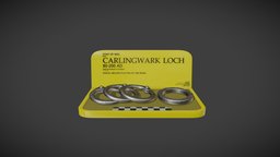 Armour from Carlingwark Loch 3dreconstruction, chainmail, archaeology