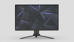 Acer Predator X25 Monitor office, computer, device, pc, laptop, tablet, smart, electronics, equipment, headphone, audio, mockup, smartphone, cellular, android, ios, phone, realistic, cellphone, cheap, earphones, mock-up, render, 3d, mobile, home, screen