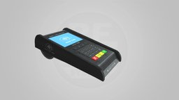 Debit card reader money, card, store, sale, cash, register, reader, debit, substancepainter, substance